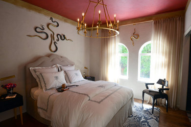 Inspiration for a transitional bedroom in San Francisco.