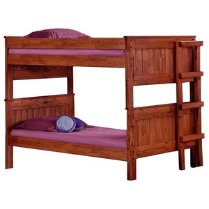 Allentown Twin Over Bunk Bed With, Allentown Twin Over Twin Bunk Bed White