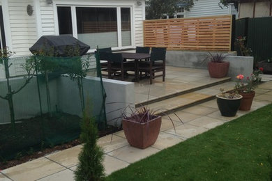 This is an example of a patio in Christchurch.