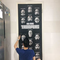 Customized "Star Wars troopers" Bomb Shelter Door Art - Home Accessories & Decor