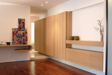 Inspiration for a modern hallway remodel in Naples