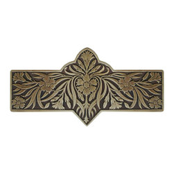 Inviting Home Inc. - Dianthus Pull, Antique-Style Brass - Cabinet And Drawer Handle Pulls