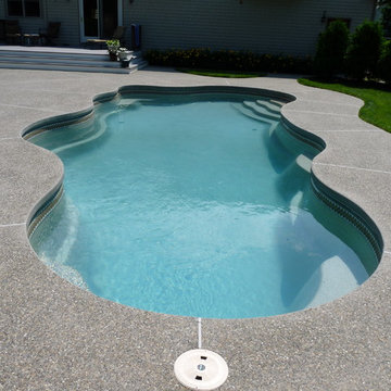 Viking Fiberglass Pools - Cancun