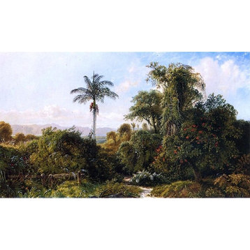 Edmund Darch Lewis Cuban Landscape, 18"x27" Wall Decal Print