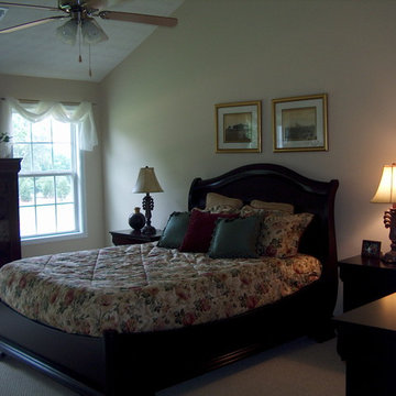 Model Home Master Bedroom