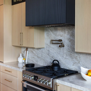 Rift Cut White Oak and Black Golf Village