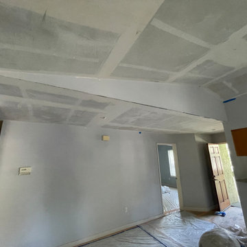 Condo Facelift, paint, smooth ceiling, can lights