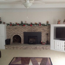 fireplace bookcases