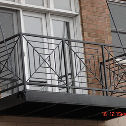 Ornamental iron balcony - Products