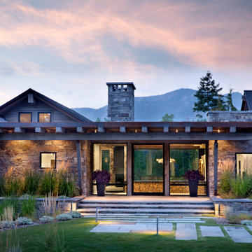 Mountain Modern Home Whitefish Montana