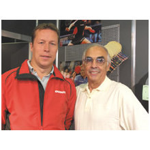 Mr. G and J.O. Waldner in Germany 2009