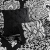 Madison Park Vienna Traditional 7-Piece Cotton Comforter Set, Black