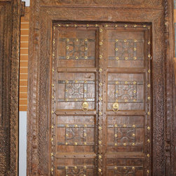 Rustic Zen Garden Doors - Front Doors