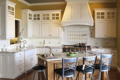 Transitional kitchen photo in St Louis