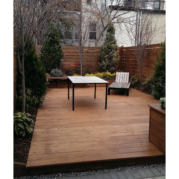 Town House Landscape Design and Renovation