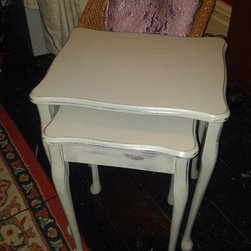 SOLD-Pair of nested tables...for sale &pound;30.00 - Furniture
