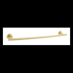 24" Brushed Bronze Towel Bar Arrondi BH26544BBZ - Towel Bars