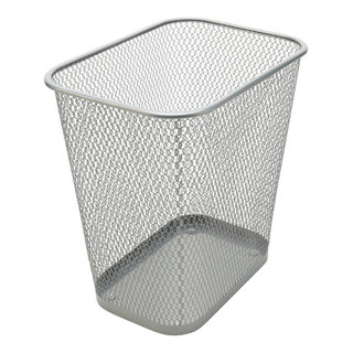 Trash Can 10.5 gallon Stainless Steel Oval Step On Kitchen Garbage