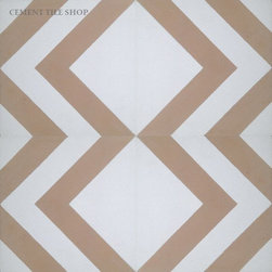 Contemporary Cement Tile - 床＆壁タイル