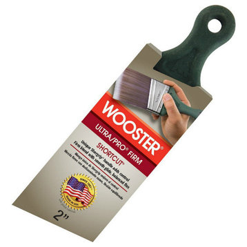 Wooster® 4187-2 Ultra/Pro® Firm Shergrip Shortcut® Angle Sash Paintbrush, 2"