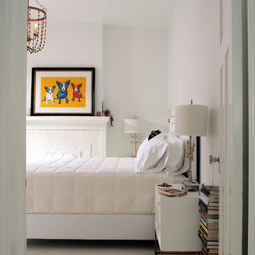 My Houzz: Gold Flourishes Accent a White Bungalow in New Orleans