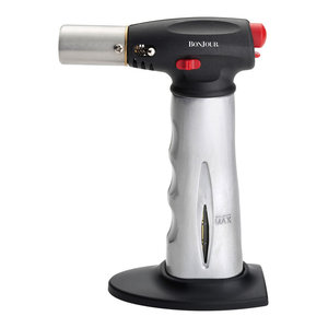 Orka Black Creme Brulee Kitchen Torch Contemporary Kitchen