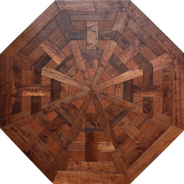 Wood Medallions & Parquet floor