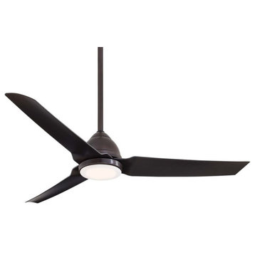 Minka-Aire Java Led 54" Ceiling Fan With LED Light Kit, Kocoa