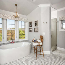 Bathroom window valance