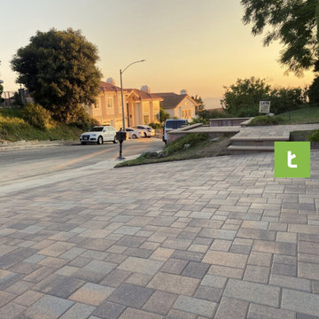 Driveway Remodel in Burbank, CA