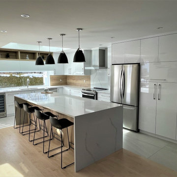 Modern kitchen renovation