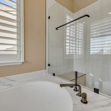 Luxury Hotel–Style Full Bathroom Remodel - OT Bay Builders San Jose