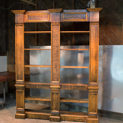 Rustic Column Bookcase - Products