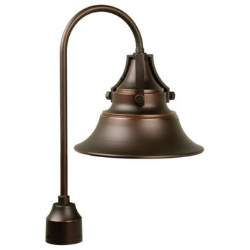Craftmade Union 21" Outdoor Post Light in Oiled Bronze Gilded