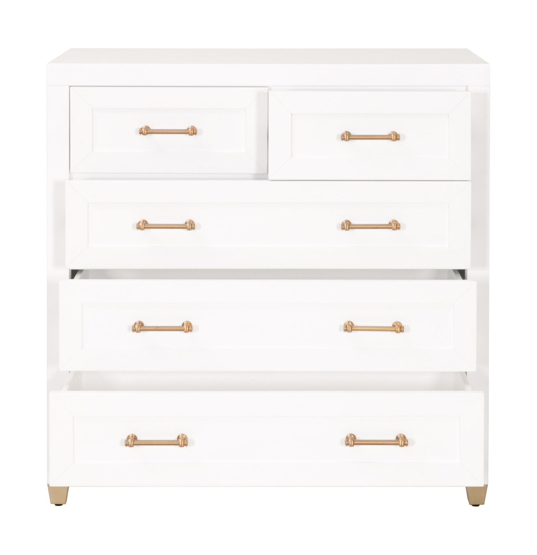 Stella 5-Drawer High Chest - Contemporary - Dressers - by HedgeApple ...