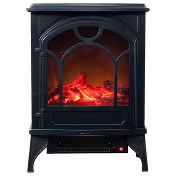 Freestanding Classic Electric Log Fireplace by Northwest