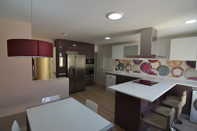 Transitional kitchen photo in Other