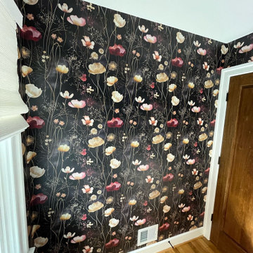 Wallpaper installation Living Room in San Diego