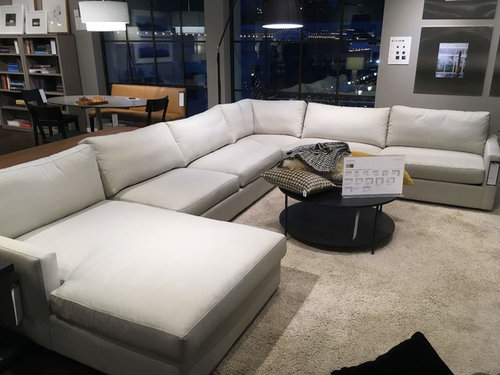 Tips on how to "dress" up a sectional sofa
