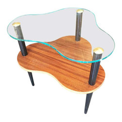 Modernage Two-Tier Midcentury Cloud Coffee Table - Coffee Tables