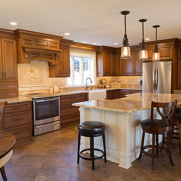 Seamless Flow Kitchen by Crystal Cabinets