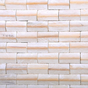 East at Main Spanish Steps Coral Teak Wall Tile