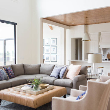 Transitional Family Room