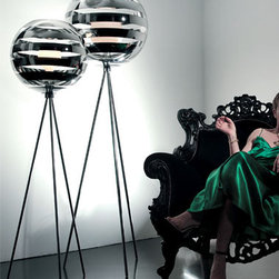 Zebra Floor Lamp By Viso Lighting - Floor Lamps