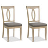 Bourne Transitional Dining Chairs, Set of 2