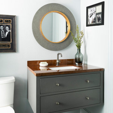 Preston Hollow Bourbon Lounge and Bathrooms Renovation and Furnishing