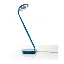 Pixo Contemporary Swivel Table Lamp in Azure Finish - Table Lamps