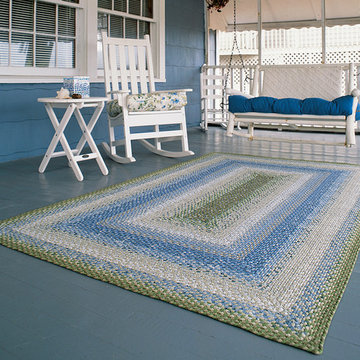 Homespice Decor's Seascape Braided Cotton Rug