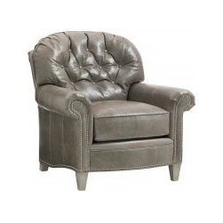 Bayville Leather Chair - Armchairs And Accent Chairs