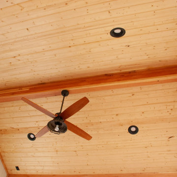Deck Cover with lighting and power